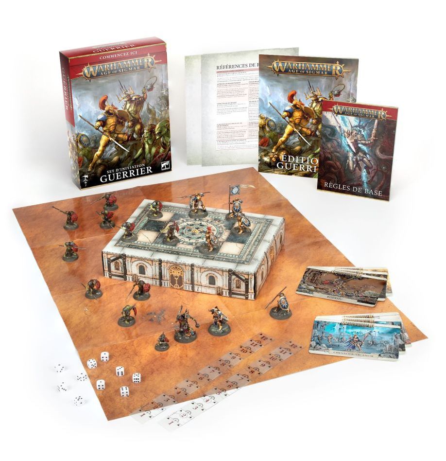 Warhammer Age of Sigmar - Set d'Initiation Guerrier - Neuf