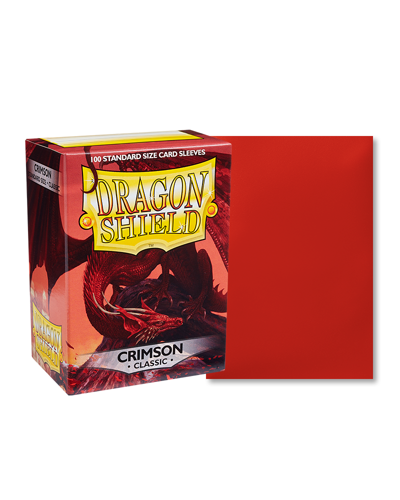 Dragon Shield - 100 Standard Size Card Sleeves - Classic - Neuf sous blister