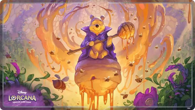 Disney Lorcana -L'Ascension des Floodborn - Winnie the Pooh - Tapis de Jeu - Playmat - Neuf