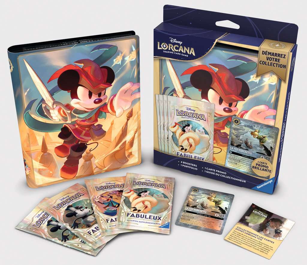Disney Lorcana - Coffret "Démarrez votre collection" - en français - Neuf