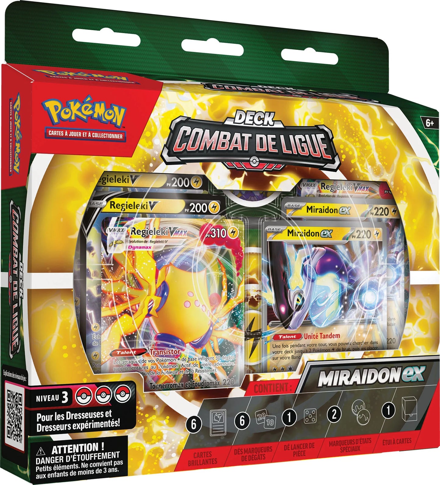 Pokémon - Deck Combat de Ligue - Miraidon-ex - en français - Neuf scellé