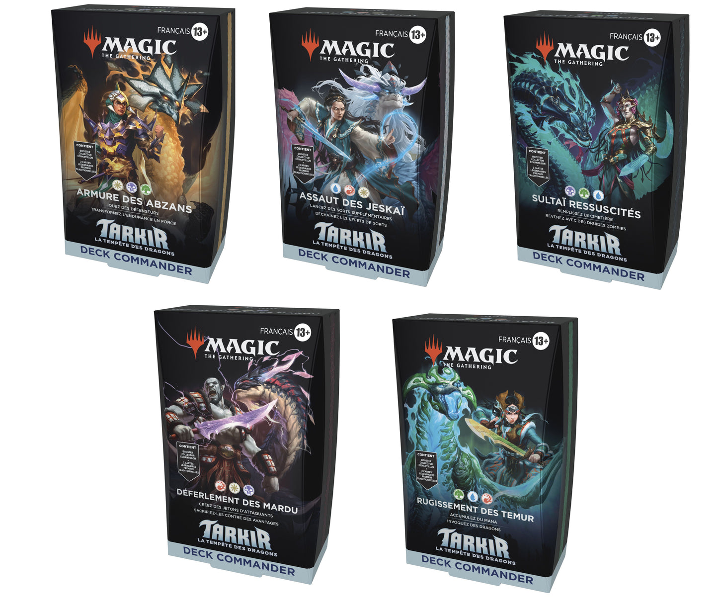 Magic the Gathering - Deck Commander - Tarkir - La tempête des dragons - Neuf scellé