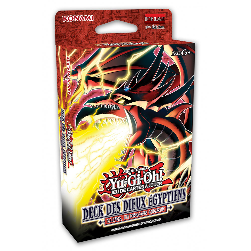 Yu-Gi-Oh! - Deck de Structure des Dieux Egyptiens - Slifer, le Dragon Céleste - Édition Française - Neuf scellé