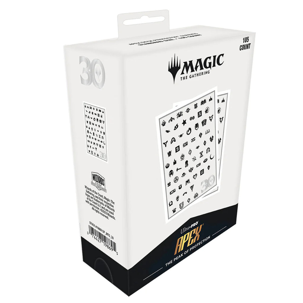 Magic the Gathering - 30e Anniversaire - Ultra Pro - Apex - 105 protège-cartes - 30th Anniversary - 105 Deck Protector Sleeves - Neuf