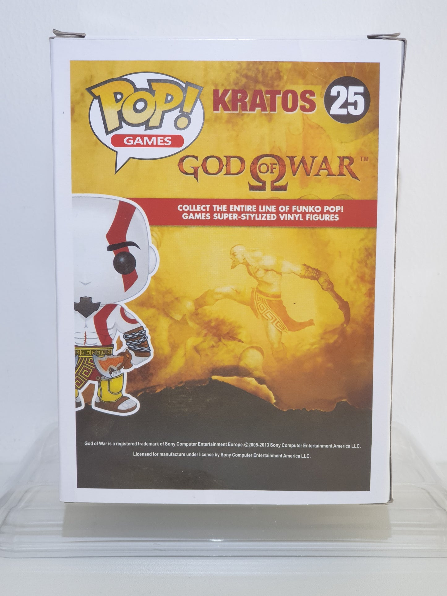 FUNKO POP 25 - GOD OF WAR - KRATOS - NEW YORK COMIC CON LIMITED EDITION - OCCASION