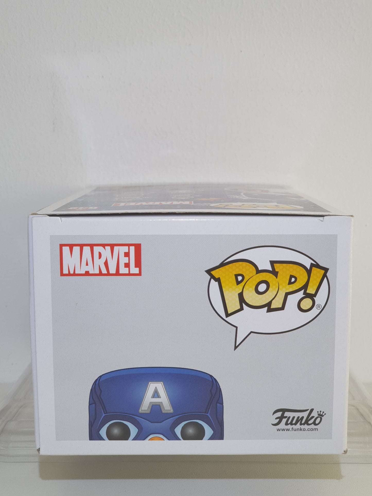 FUNKO POP 532 - MARVEL - CAP SNOWMAN - OCCASION