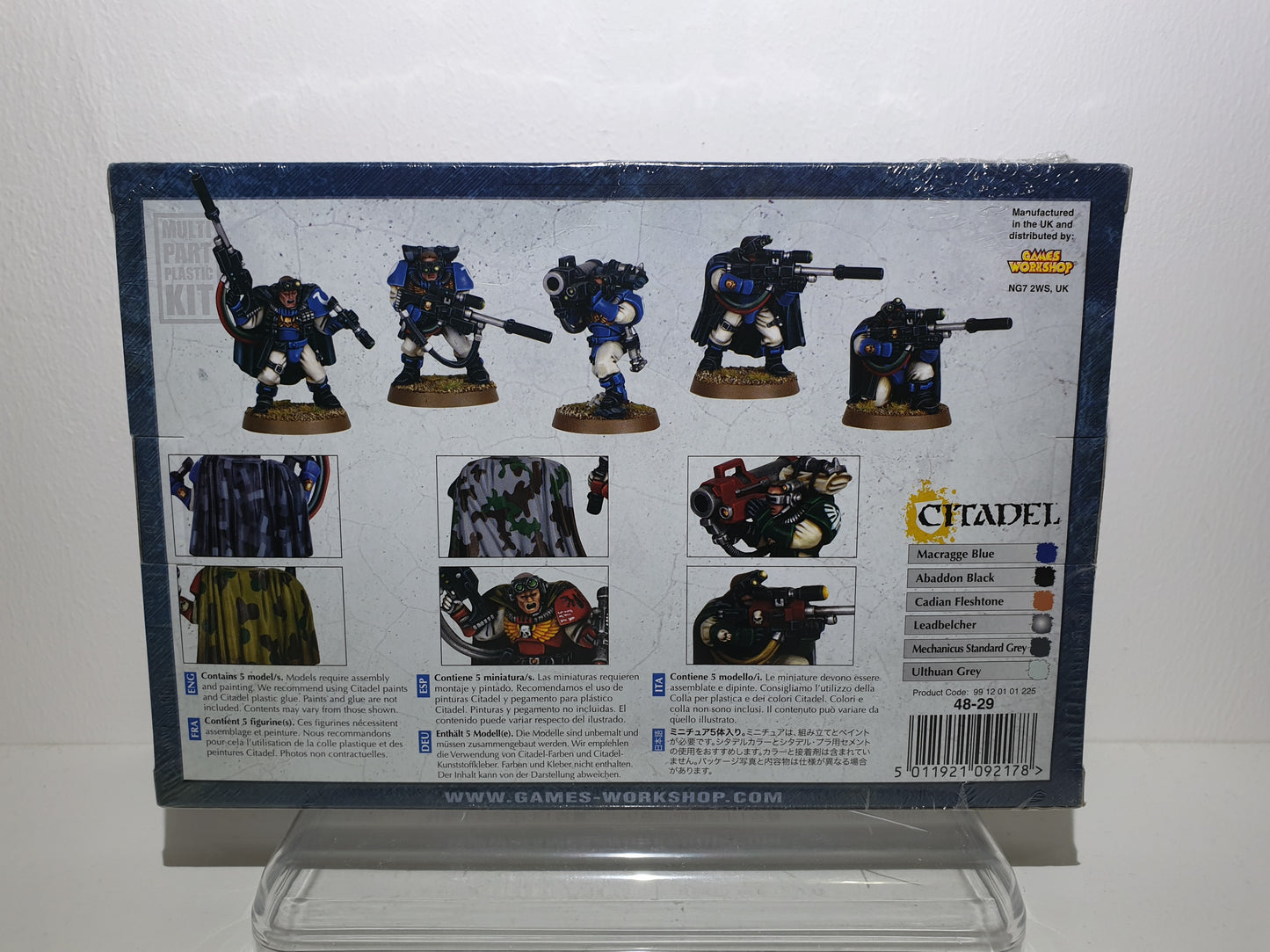 Warhammer 40,000 - Space Marines - Scout Squad with Sniper Rifles - Neuf sous blister