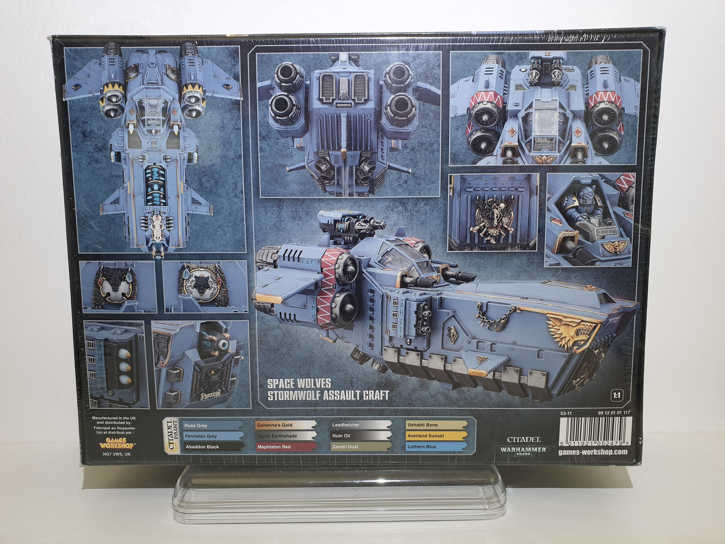 Warhammer 40,000 - Space Wolves - Stormfang Gunship - Neuf sous blister