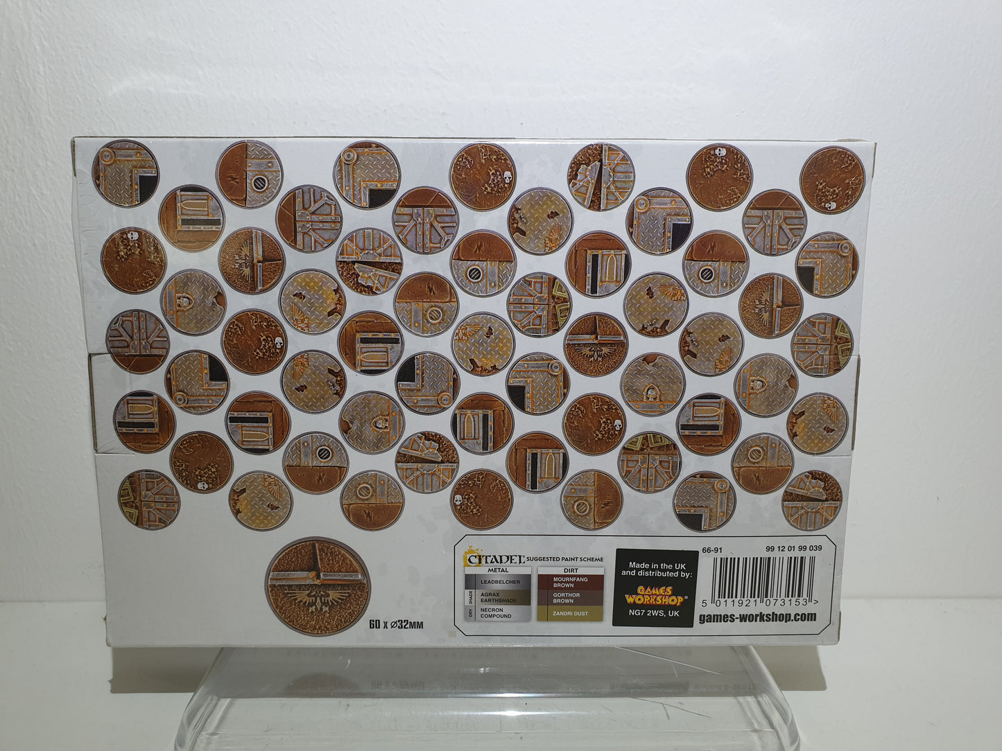 Warhammer 40,000 - Sector Imperialis - 32mm Round Bases - Neuf sous blister