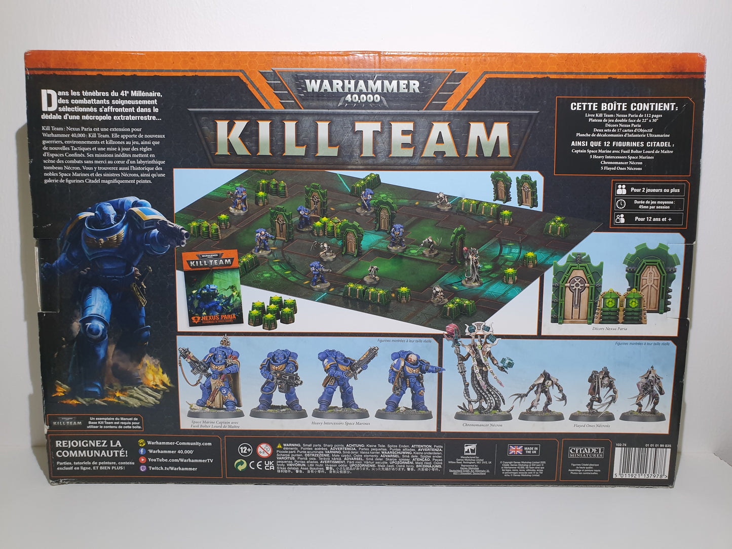 Warhammer 40,000 - Extension Kill Team Nexus Paria - Neuf