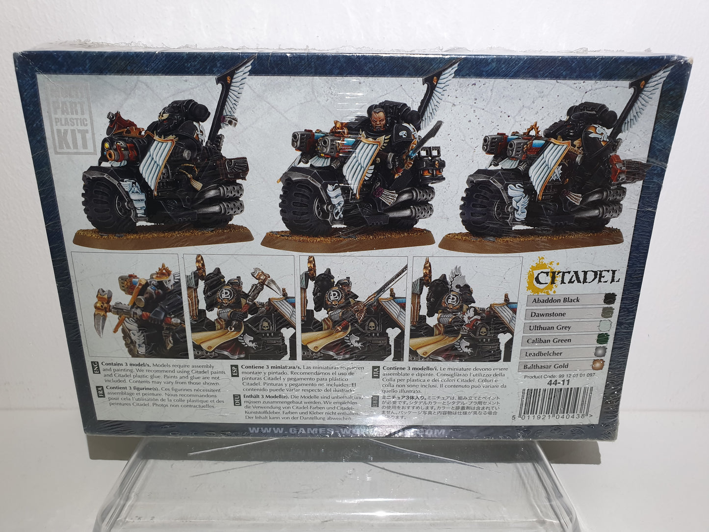 Warhammer 40,000 - Ravenwing - Command Squad - Black Knights - Neuf sous blister