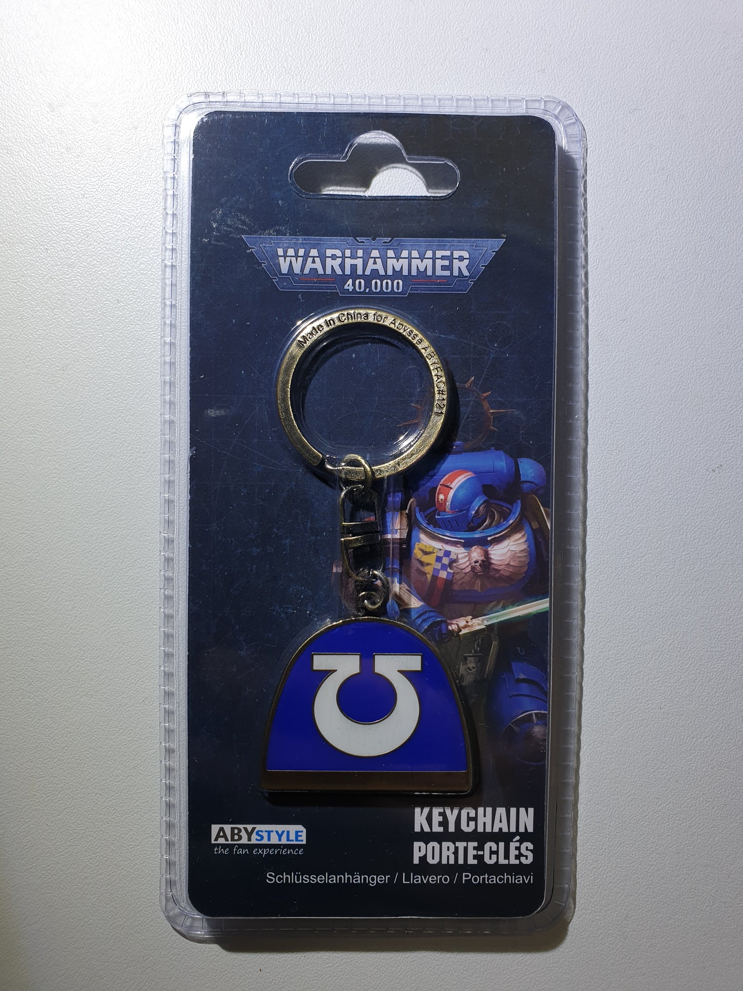 Warhammer 40,000 – Porte-clés “Ultramarines”