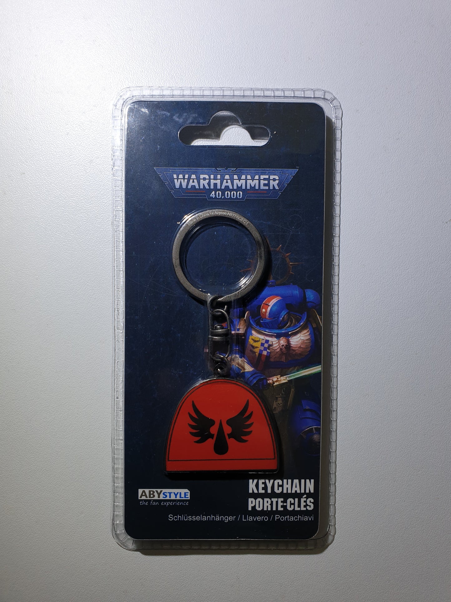 Warhammer 40,000 – Porte-clés "Blood Angels"