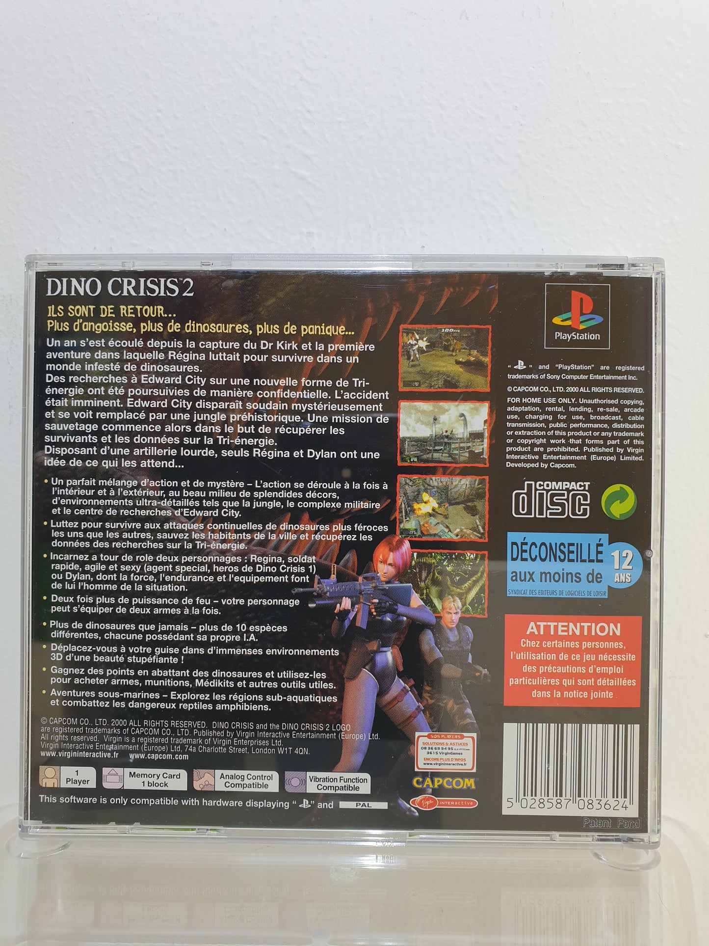 Dino Crisis 2 PS1 - Occasion