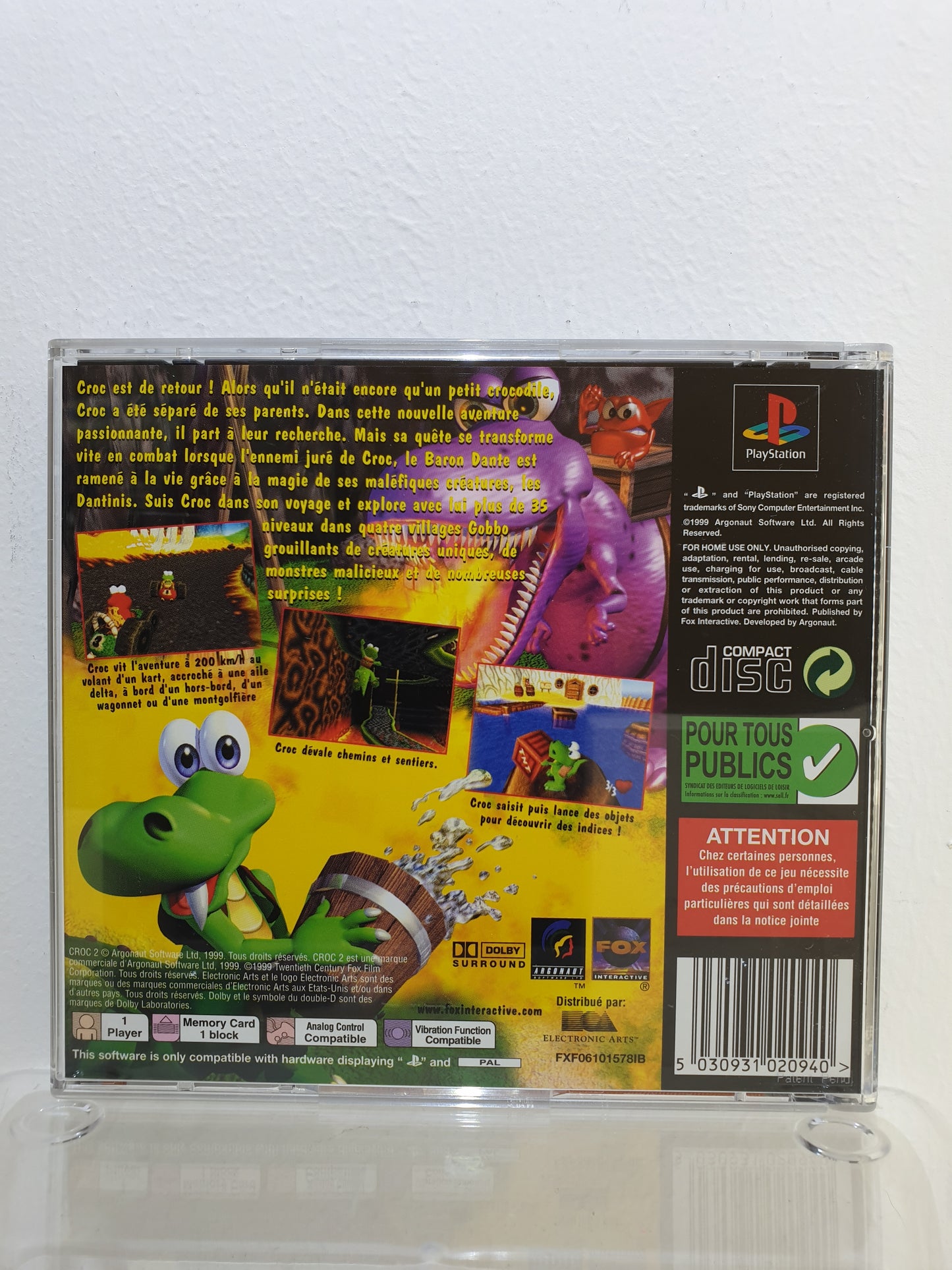 Croc 2 PS1 - Occasion