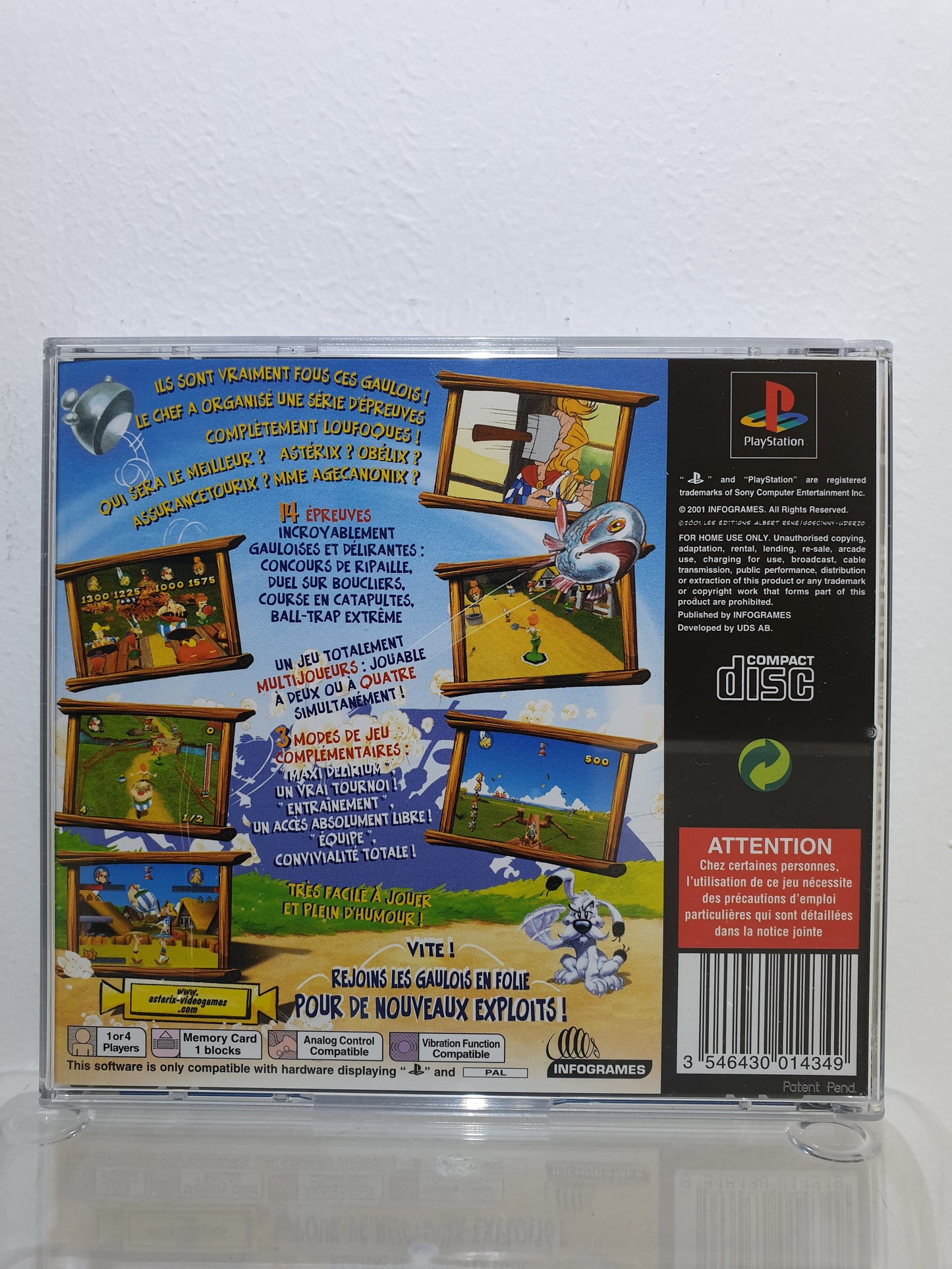 Astérix Maxi-Delirium PS1 - Occasion
