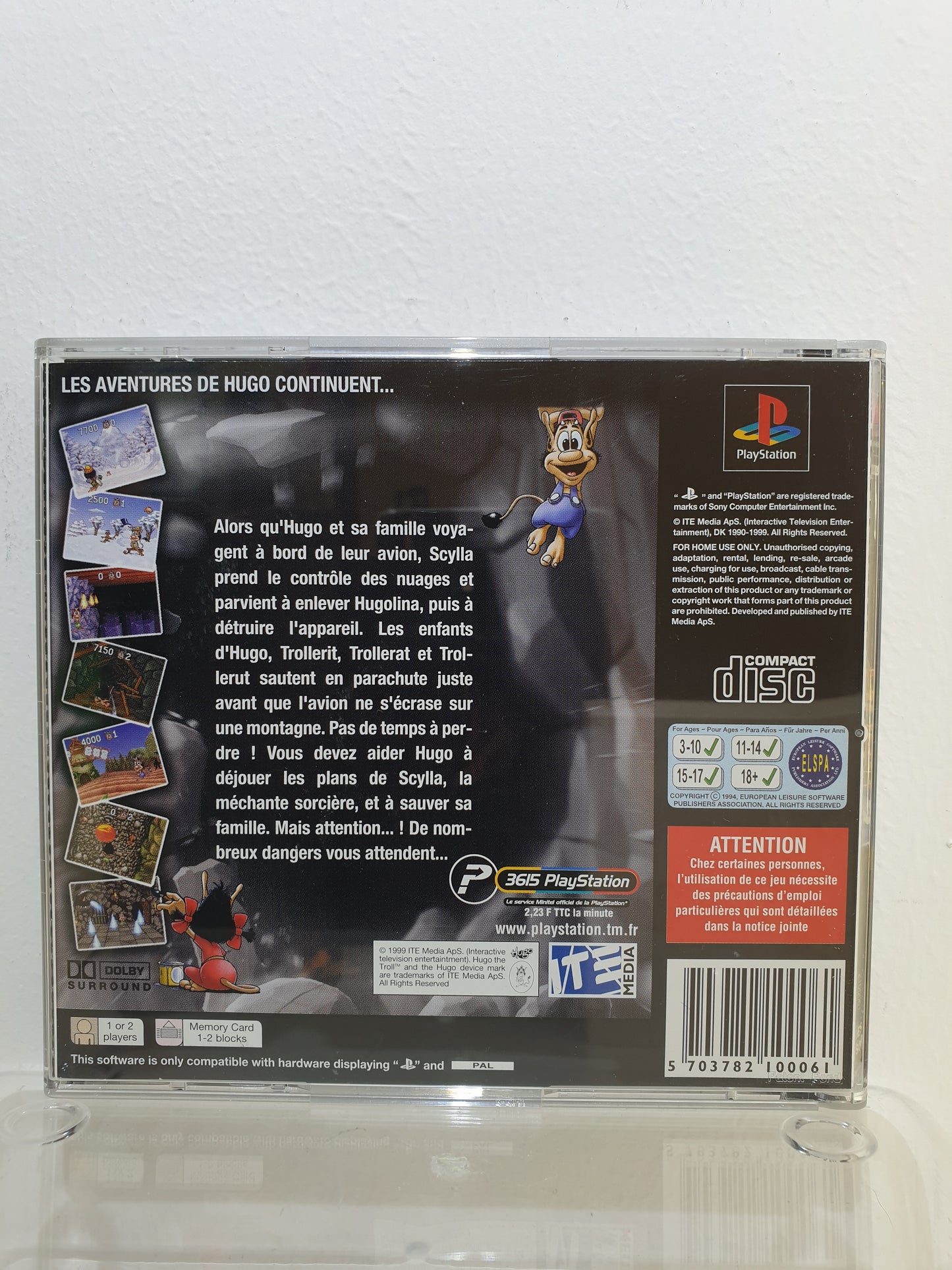 Hugo 2 PS1 - Occasion