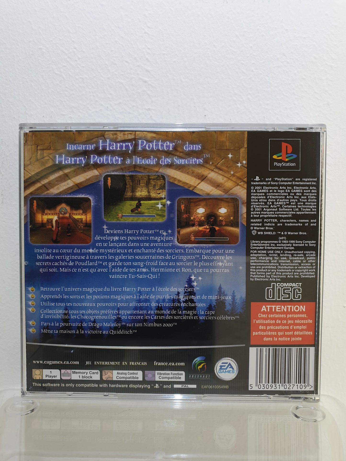 Harry Potter à l'Ecole des Sorciers PS1 - Occasion