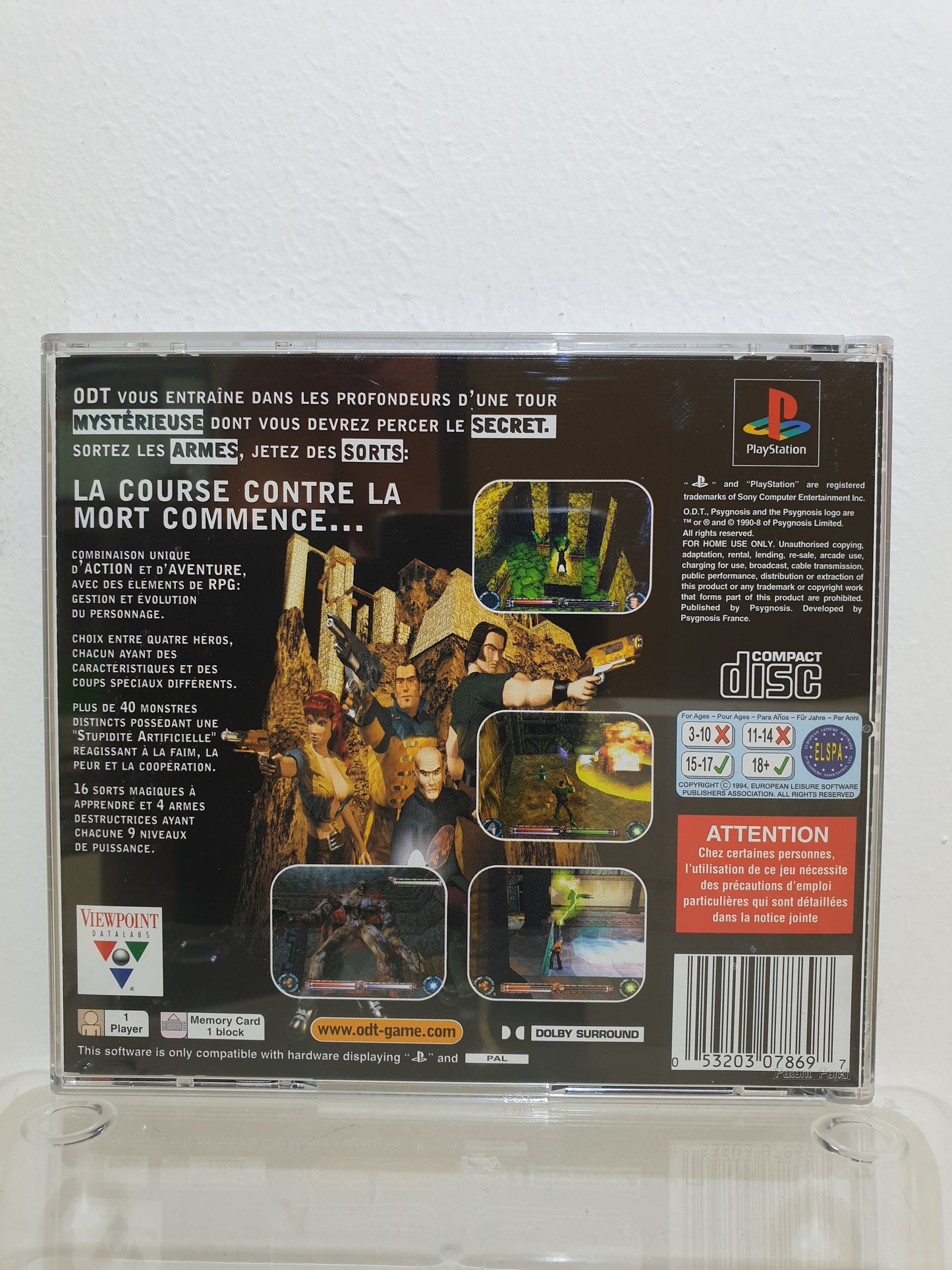 O.D.T. PS1 - Occasion