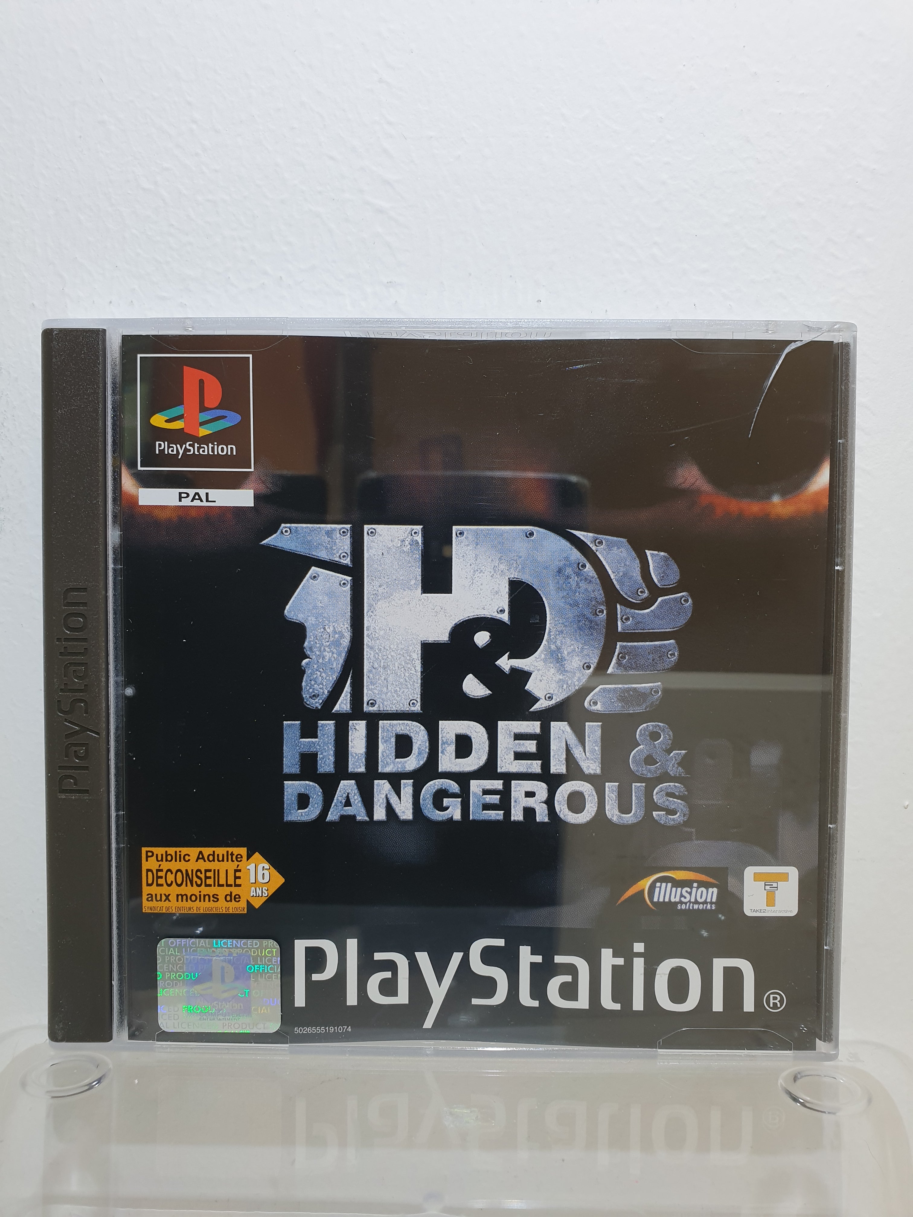 Jeux Vidéo Hidden And Dangerous PlayStation 1 (PS1) d'occasion Jeux Vidéo Hidden And Dangerous PlayStation 1 (PS1) d'occasion