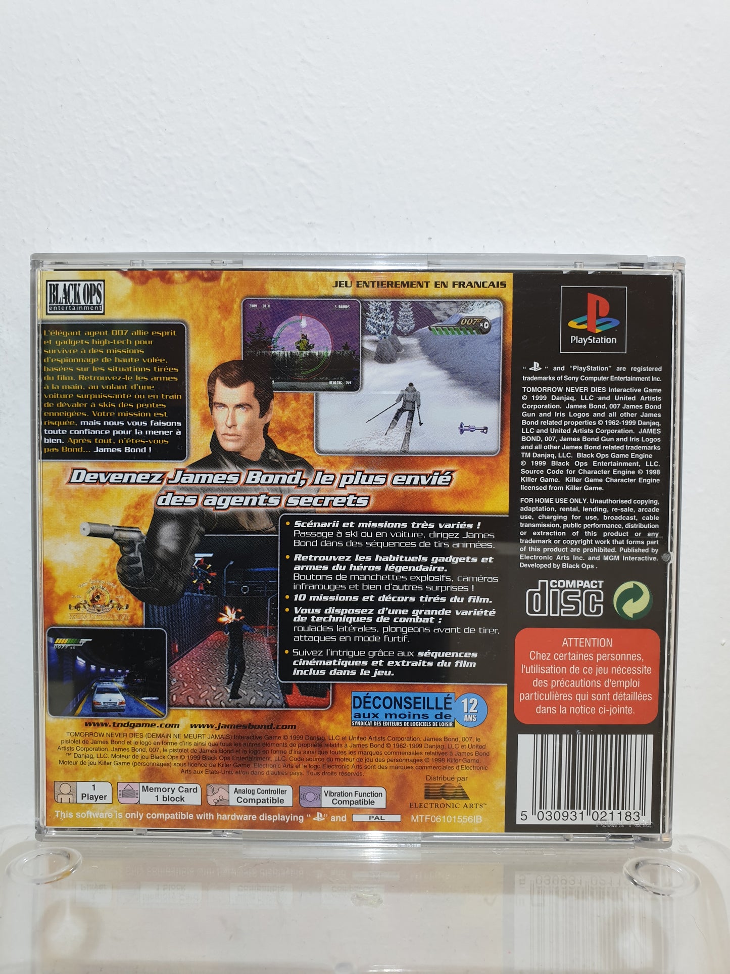 007 Demain Ne Meurt Jamais PS1 - Occasion