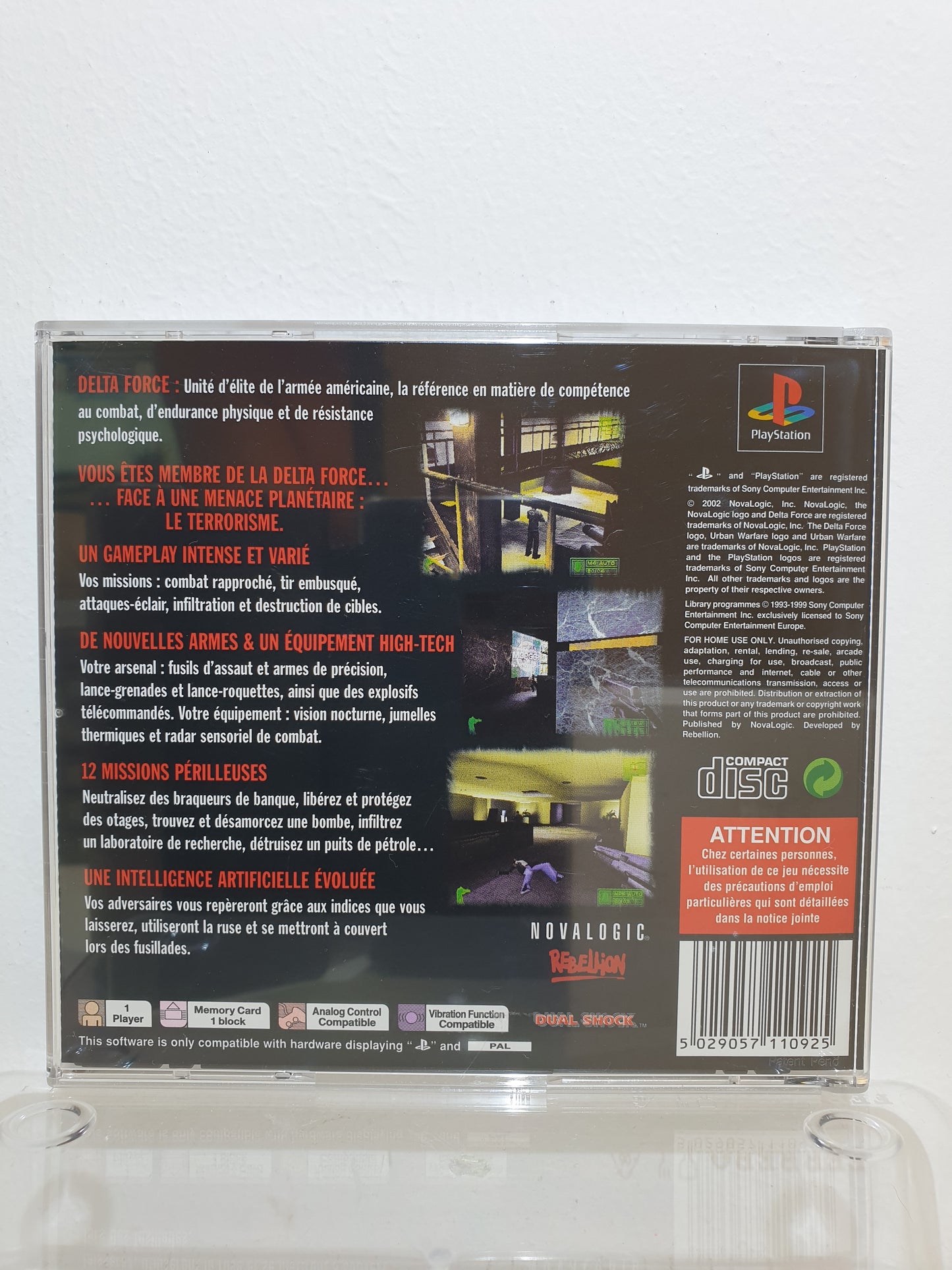 Delta Force : Urban Warfare PS1 - Occasion