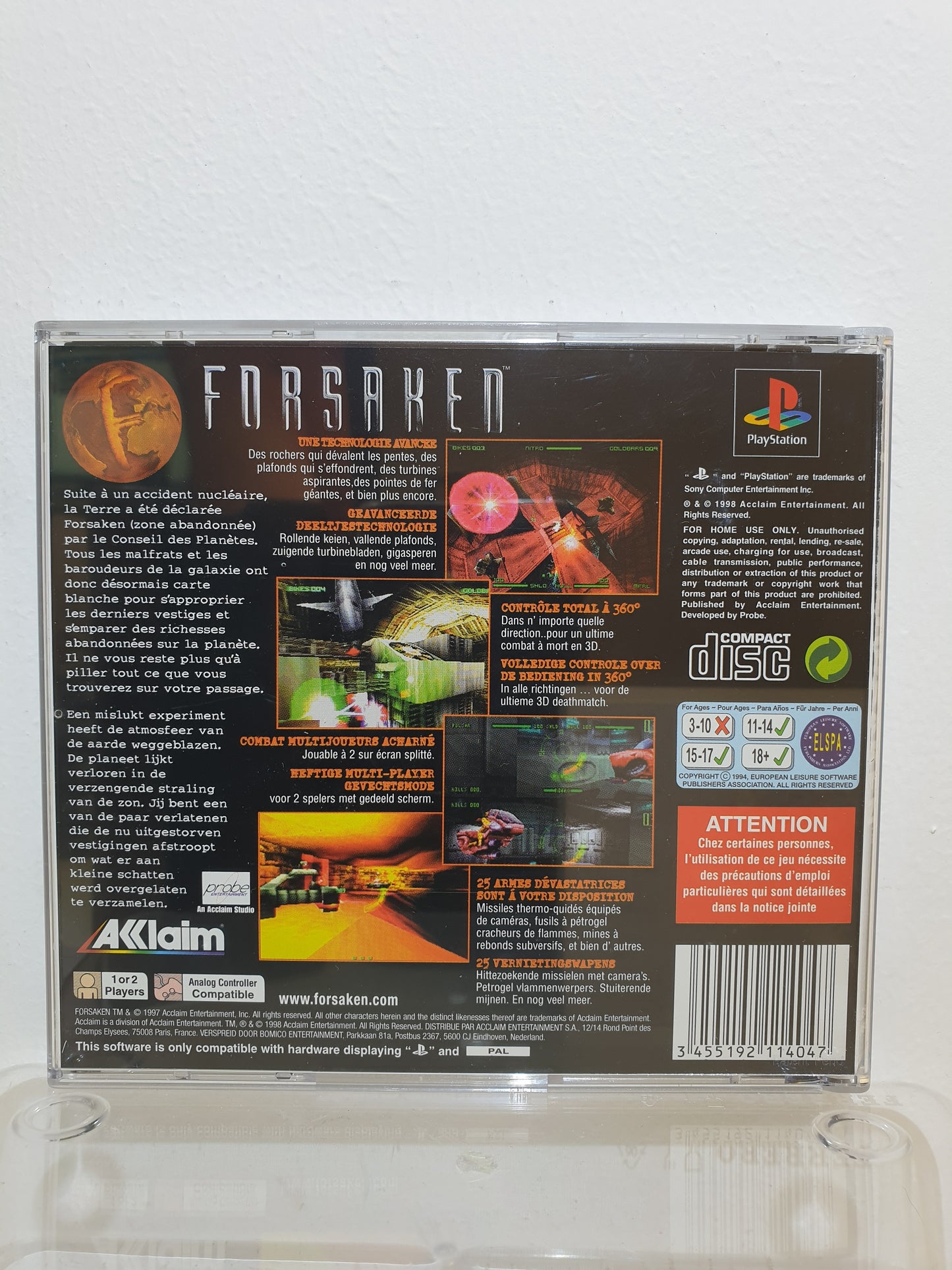 Forsaken PS1 - Occasion