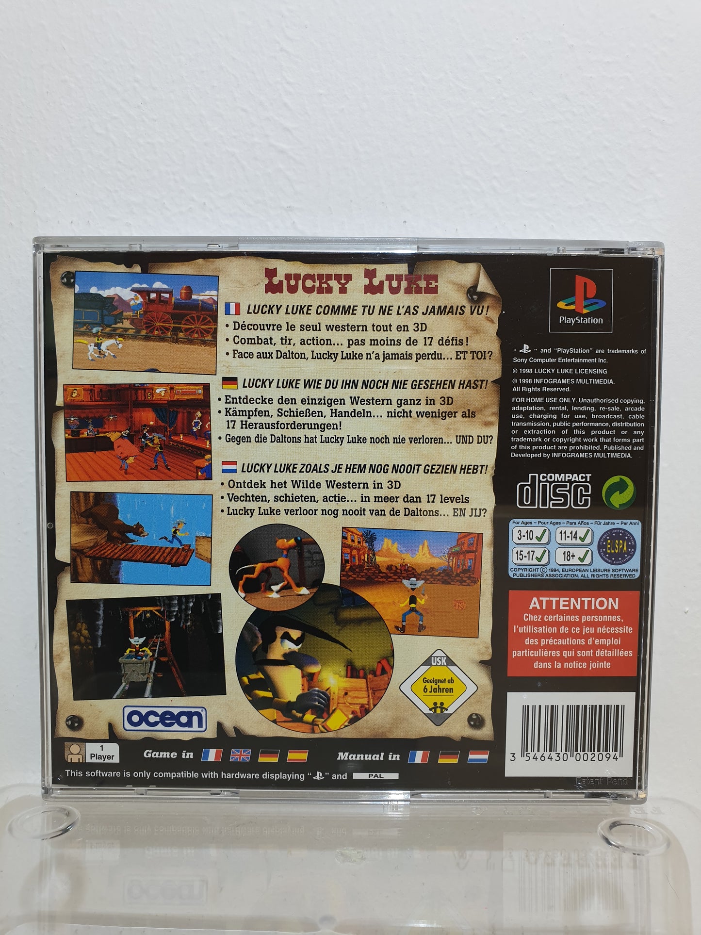 Lucky Luke PS1 - Occasion