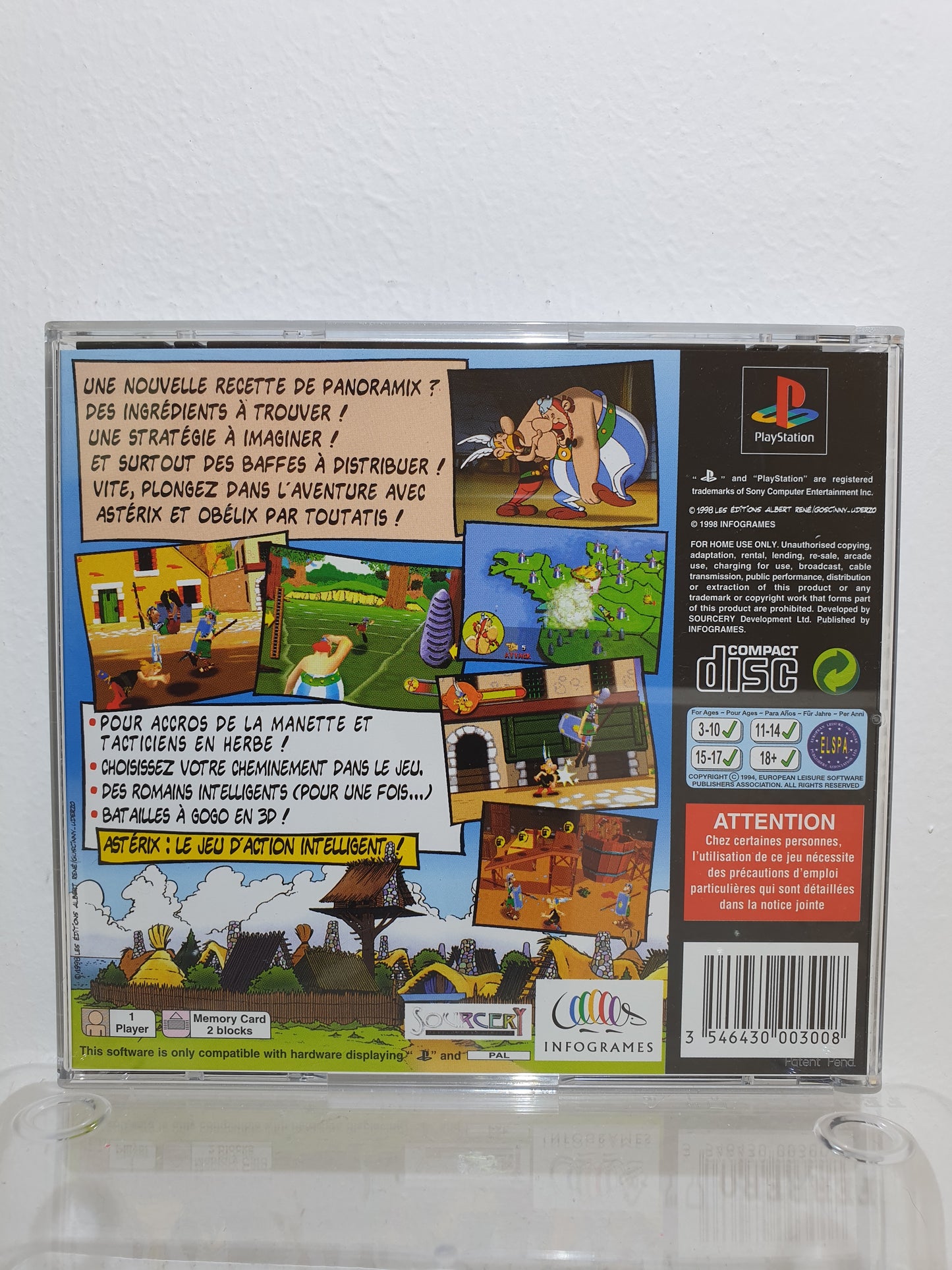 Astérix PS1 - Occasion