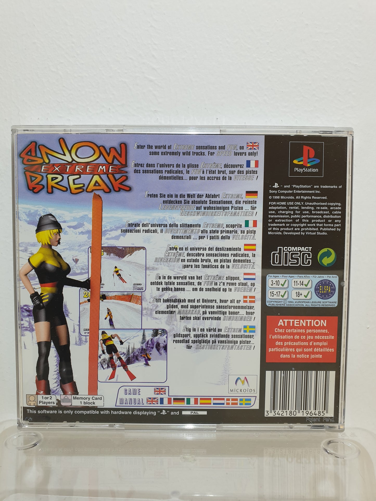 Extreme Snow Break PS1 - Occasion