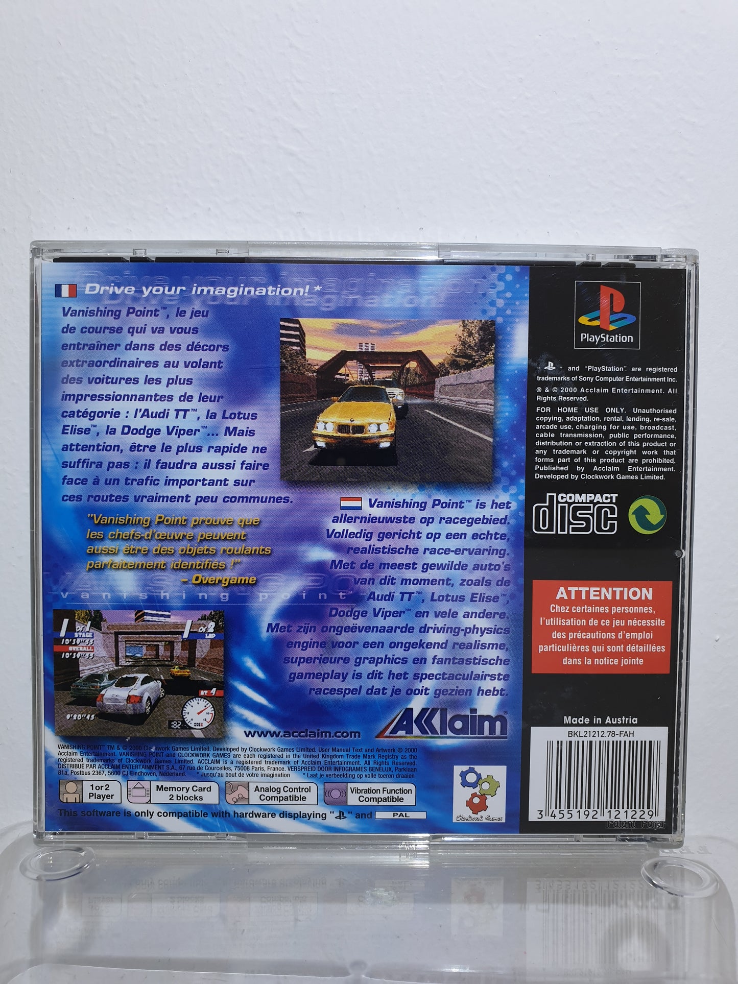 Vanishing Point PS1 - Occasion