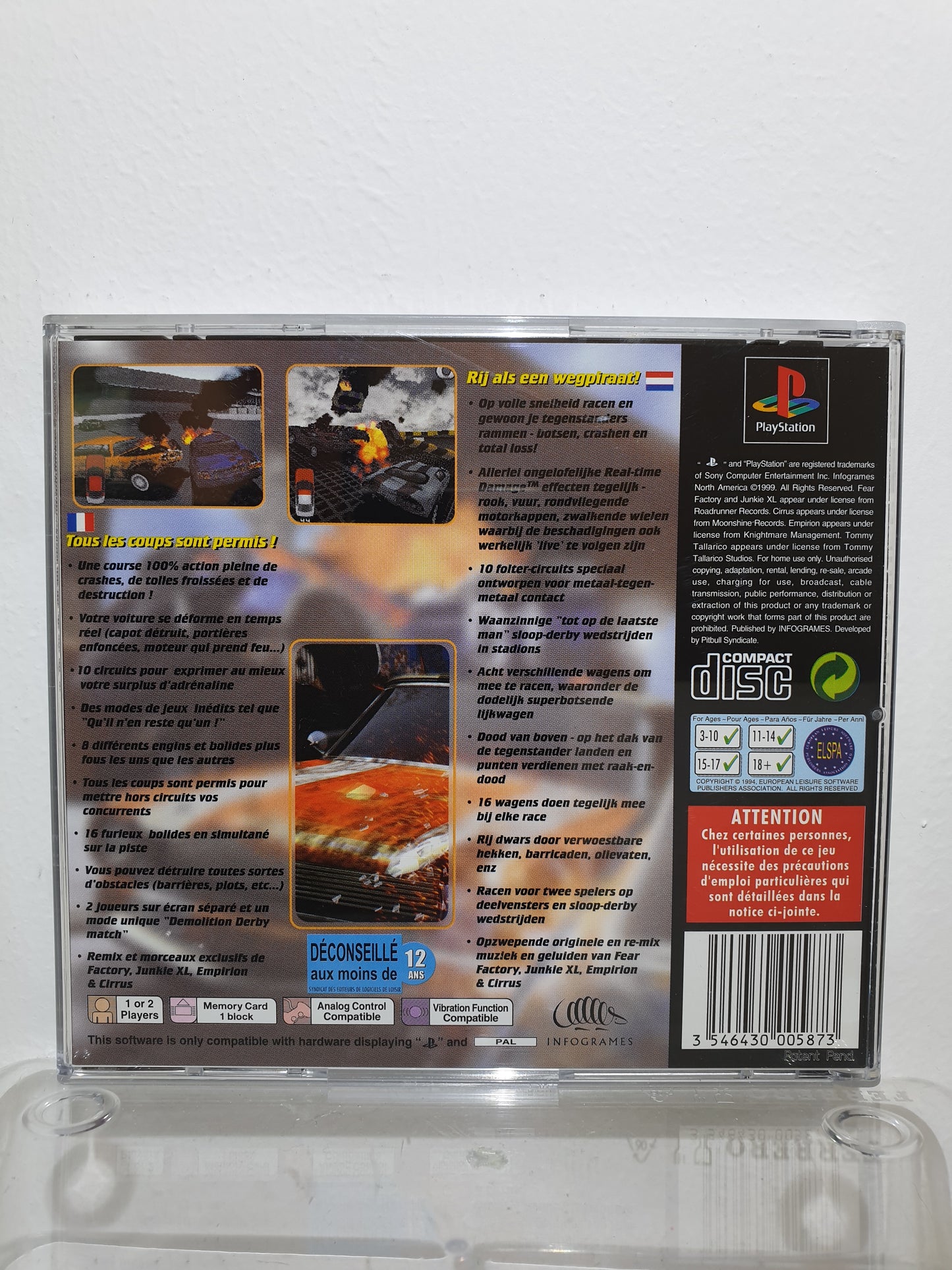 Demolition Racer PS1 - Occasion