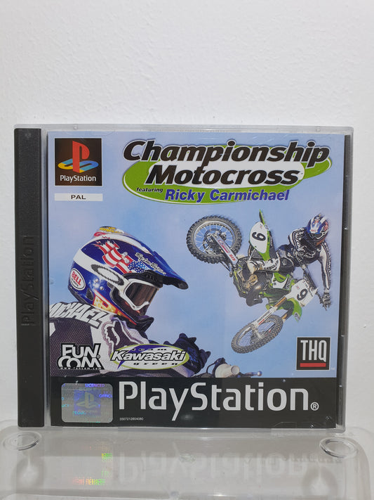 Championship Motocross Featuring Ricky Carmichael PS1 - Occasion