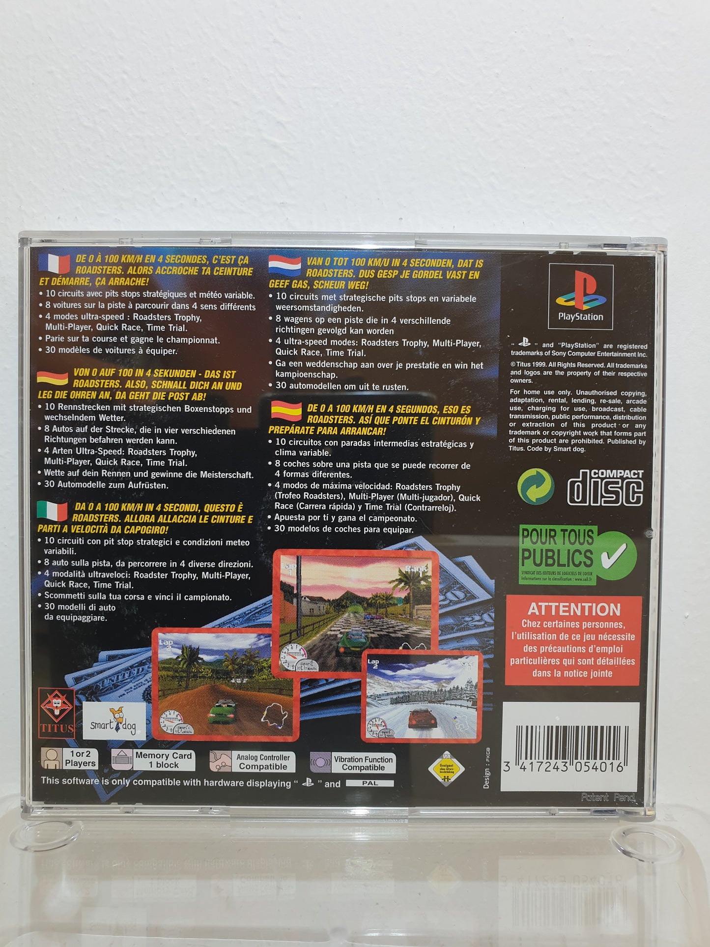 Roadsters PS1 - Occasion