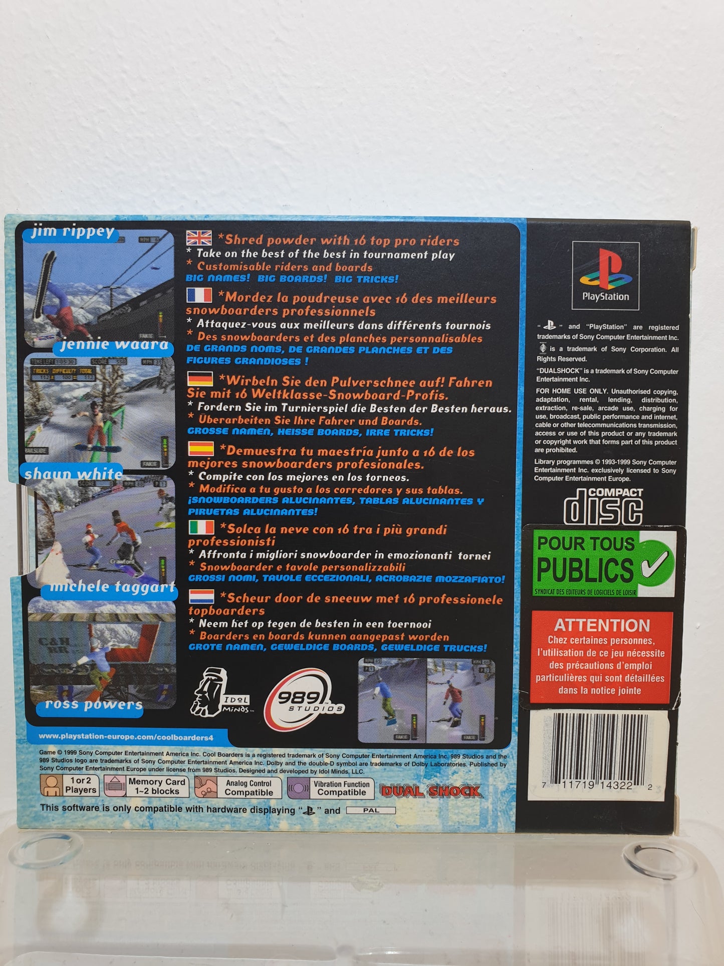 Cool Boarders 4 PS1 - Occasion