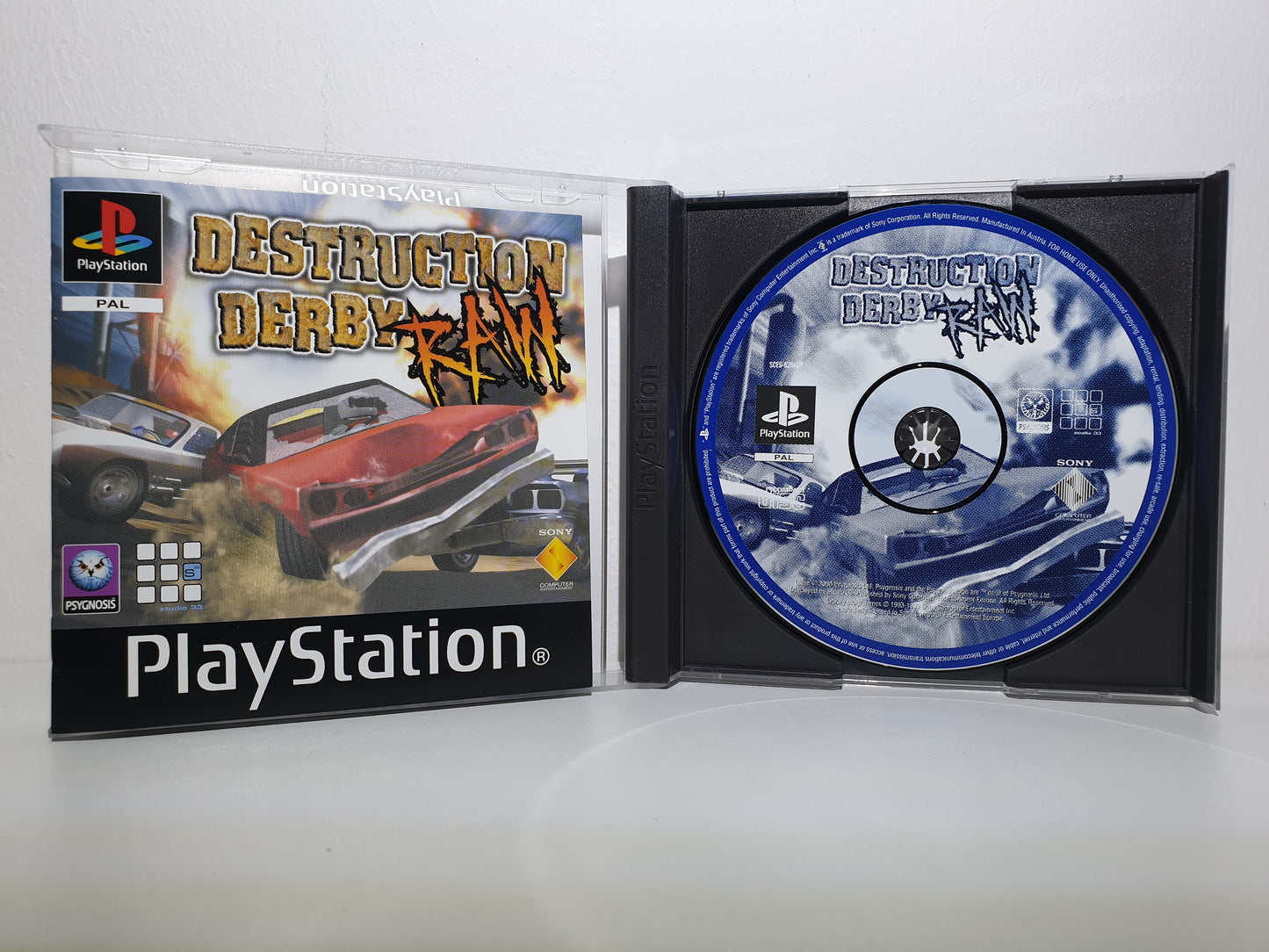 Destruction Derby Raw PS1 - Occasion