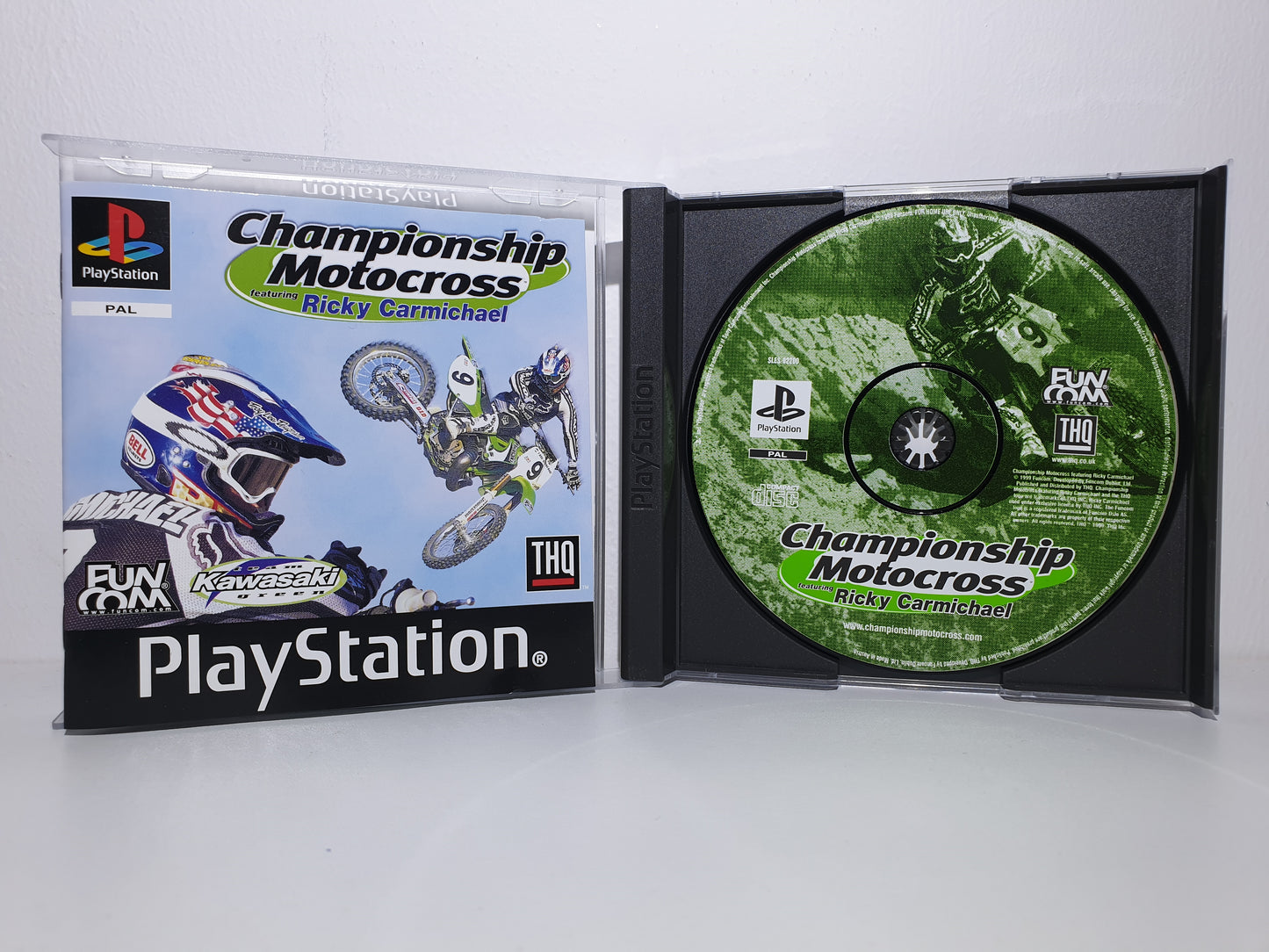 Championship Motocross Featuring Ricky Carmichael PS1 - Occasion