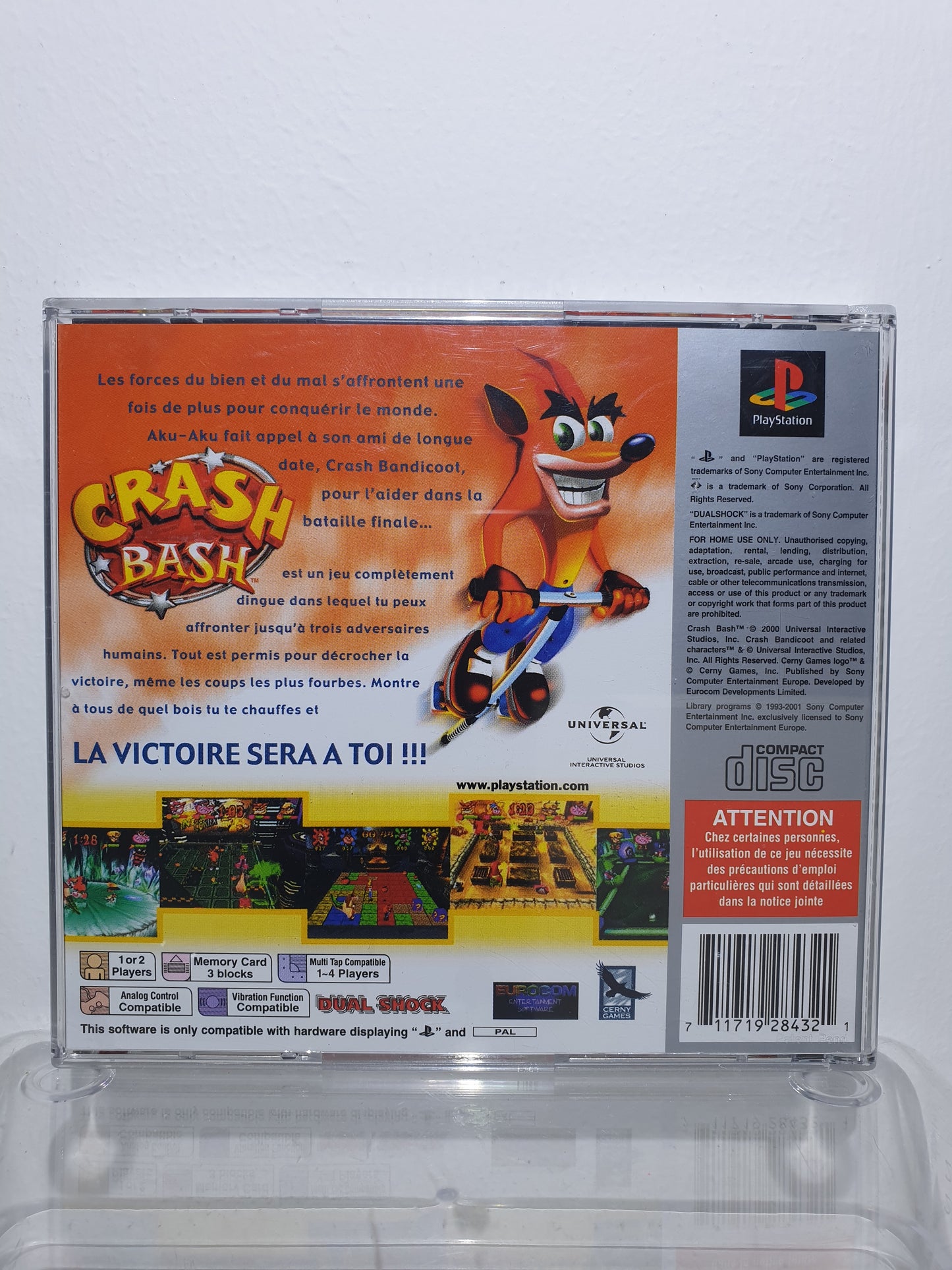 Crash Bash - Platinum PS1 - Occasion
