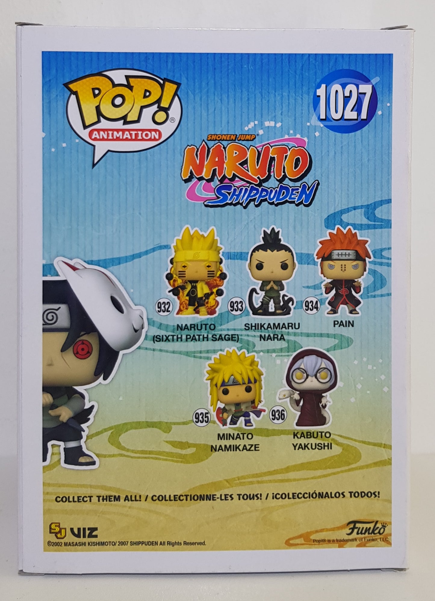 FUNKO POP 1027 - NARUTO SHIPPUDEN - ANBU ITACHI - SPECIAL EDITION - OCCASION