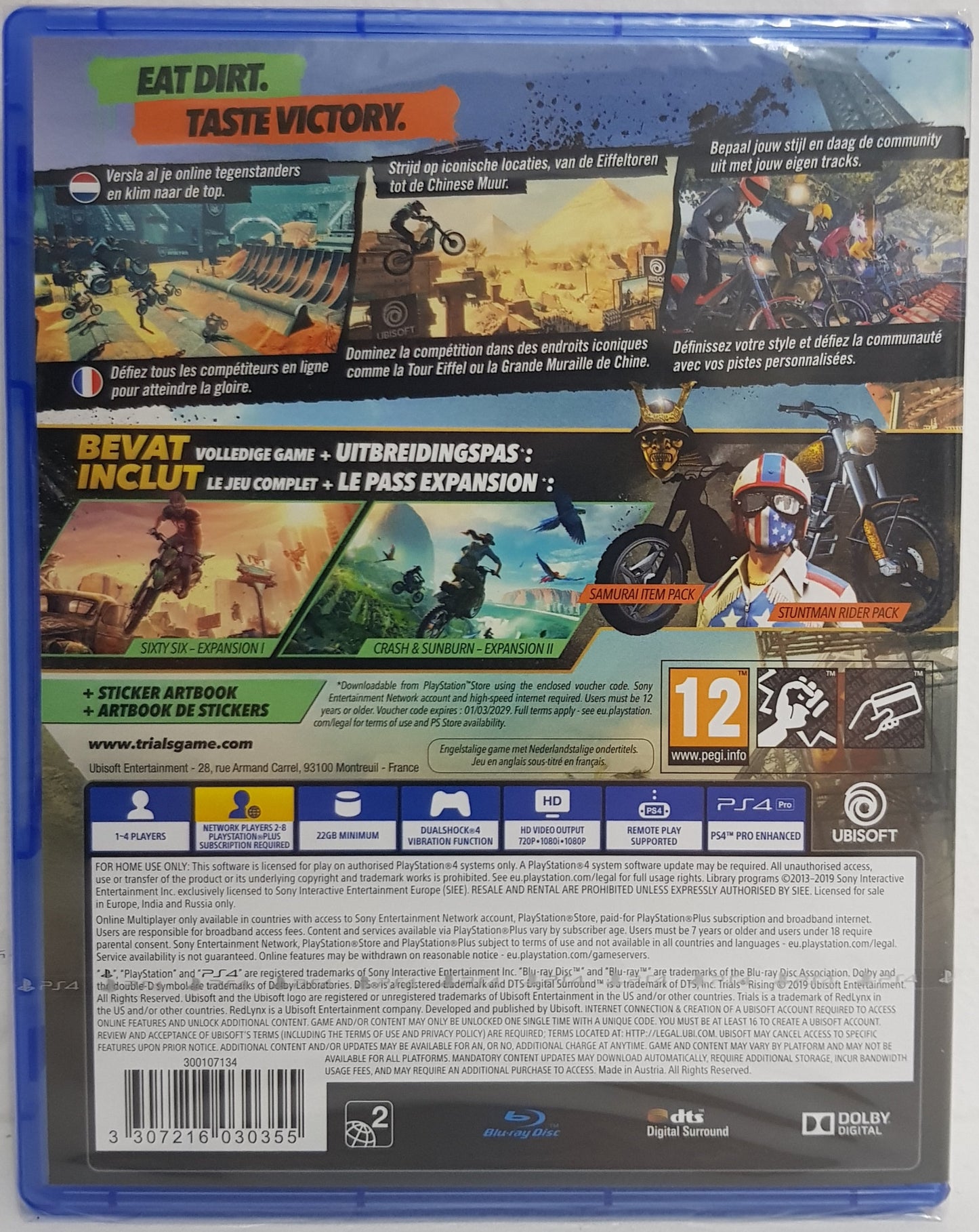 Trials Rising Gold Edition - PS4 - Neuf sous blister