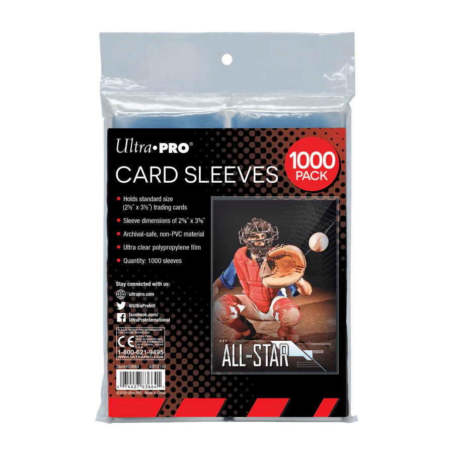 Ultra Pro - 1000 Penny Sleeves Standard - Neuf