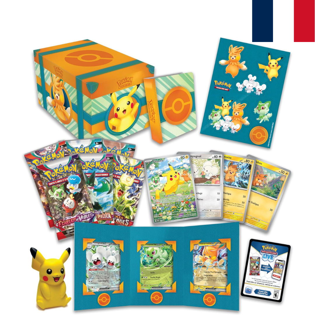Pokémon - Coffre Aventure à Paldea - Écarlate et Violet - Neuf sous blister