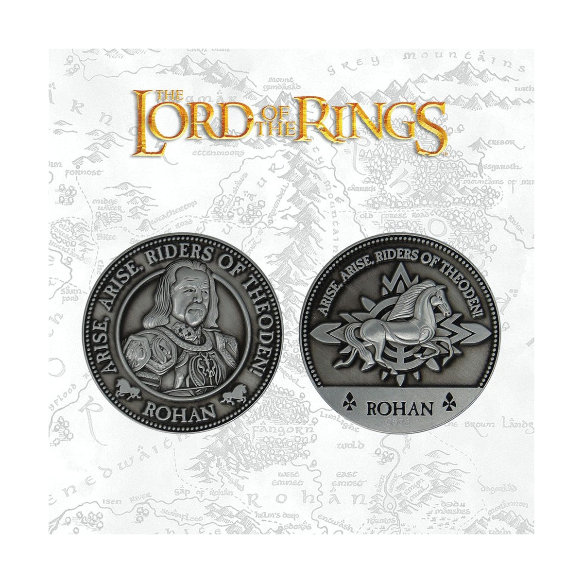 Le Seigneur des Anneaux- Pièce de collection - King Of Rohan - Théoden - Édition Limitée - Neuf sous blister