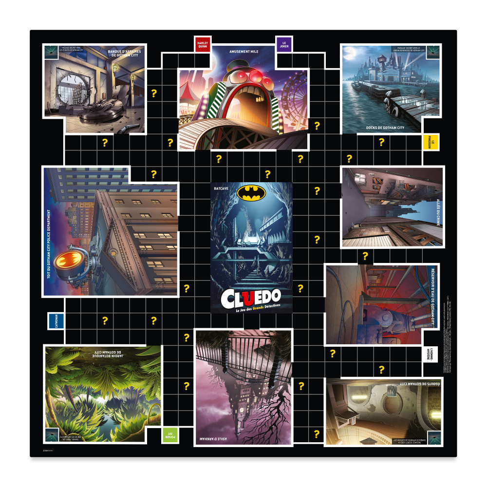 Cluedo - Le Jeu des Grands Détectives - Batman Edition - Neuf sous blister
