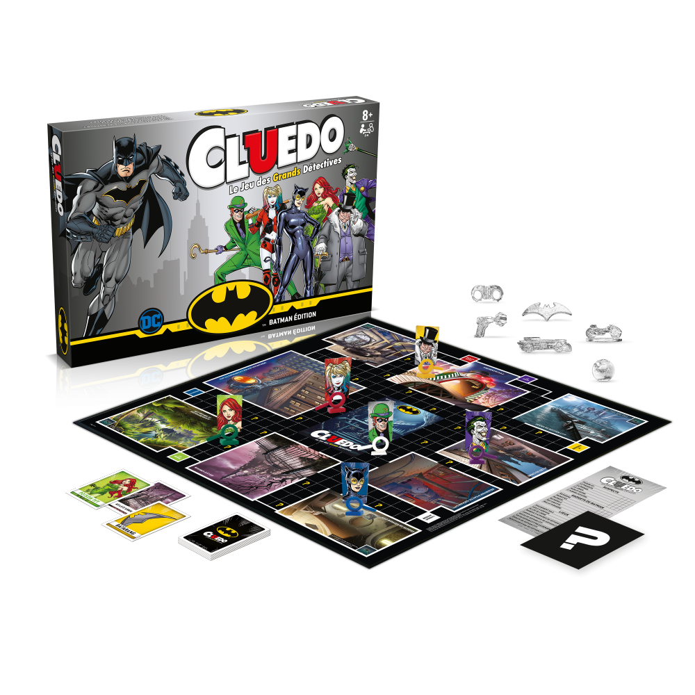 Cluedo - Le Jeu des Grands Détectives - Batman Edition - Neuf sous blister
