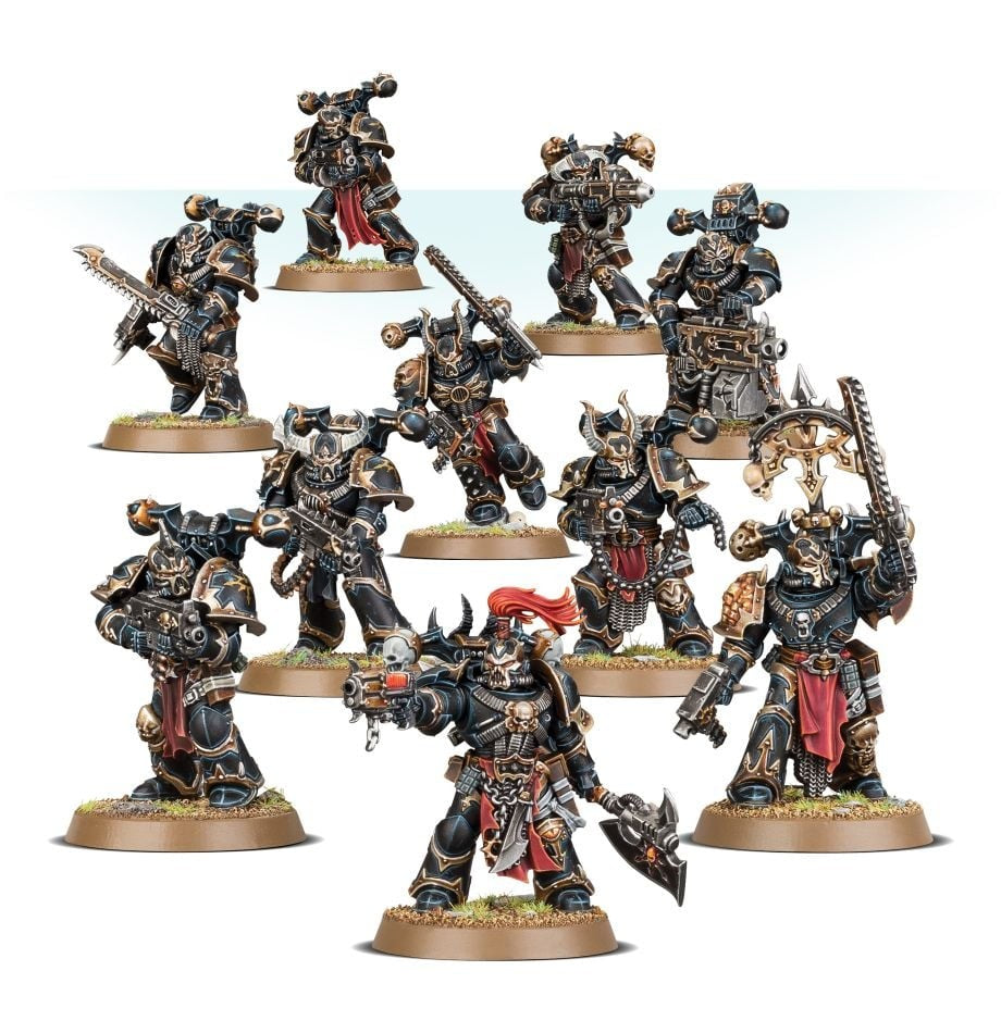 Warhammer 40,000 - Chaos Space Marines - Legionaries - Neuf sous blister