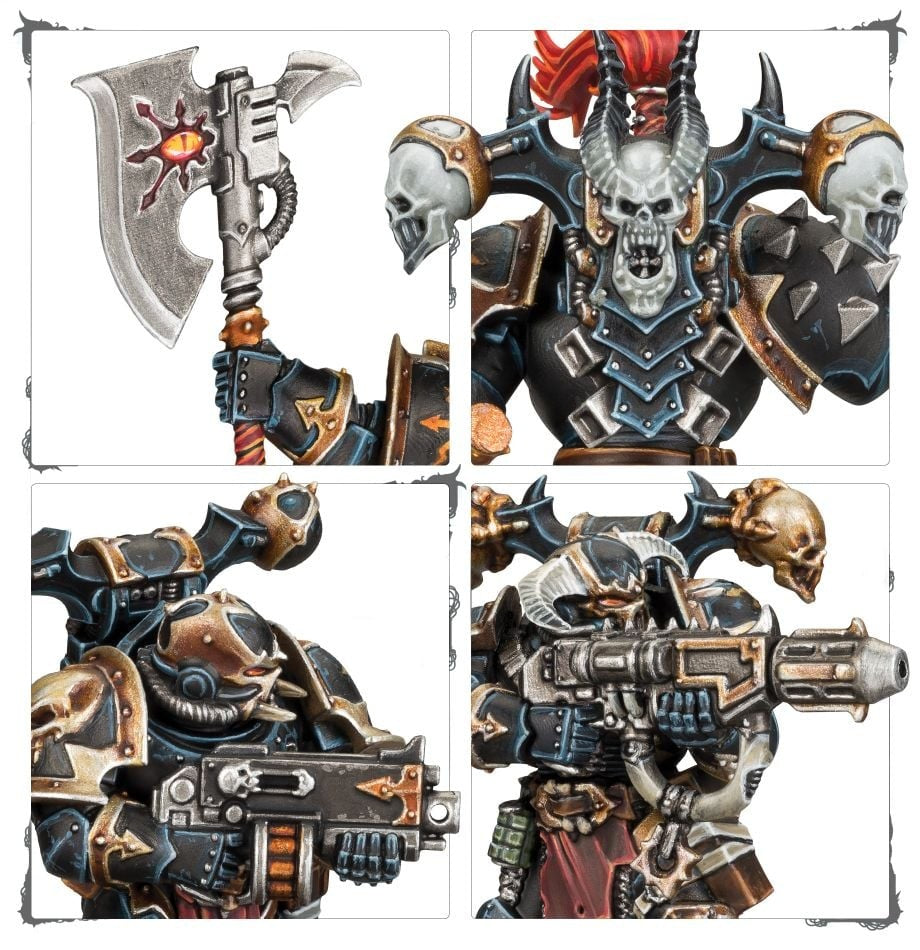 Warhammer 40,000 - Chaos Space Marines - Legionaries - Neuf sous blister