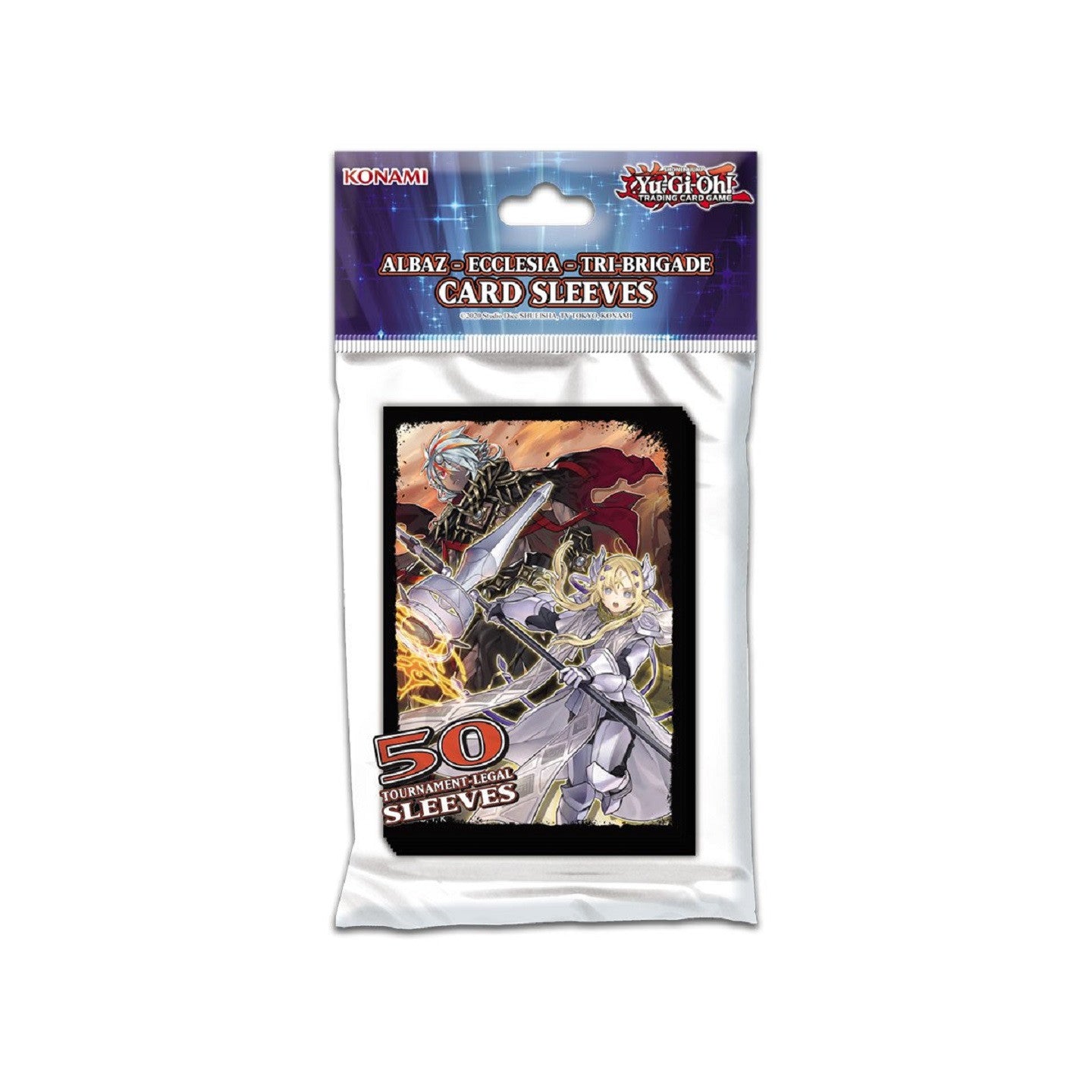 Yu-Gi-Oh! 50 Tournament-Legal Sleeves - Neuf sous blister