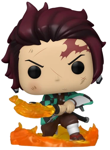 Funko POP 874 - Demon Slayer - Tanjiro Kamado - Hinokami Kagura Dance - Neuf