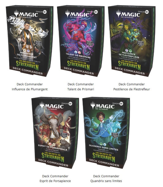 Magic the Gathering - Deck Commander - Les Secrets de Strixhaven